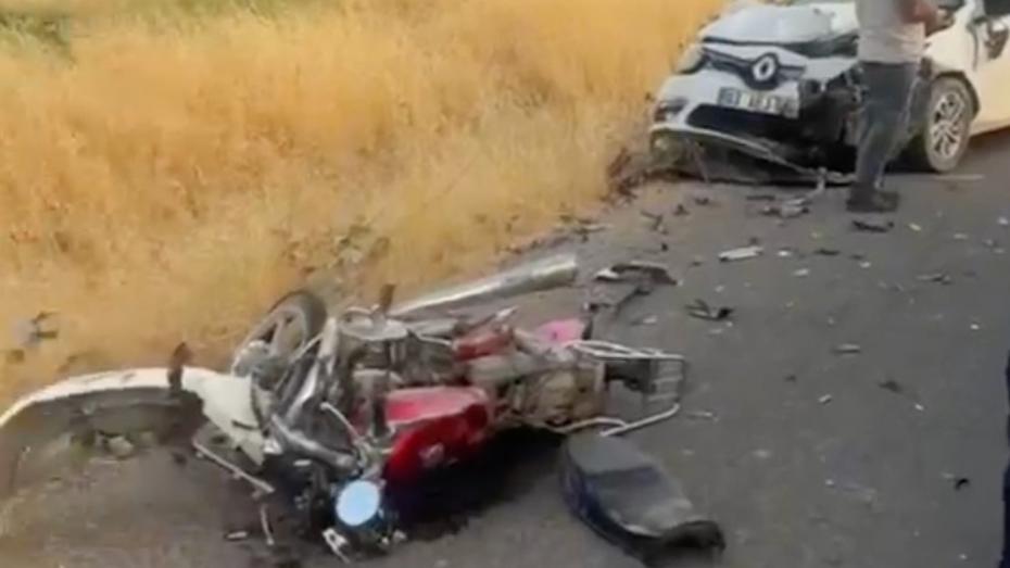 Mazıdağı'nda Otomobil ve Motosiklet Çarpışması: 2 Kişi Hayatını Kaybetti