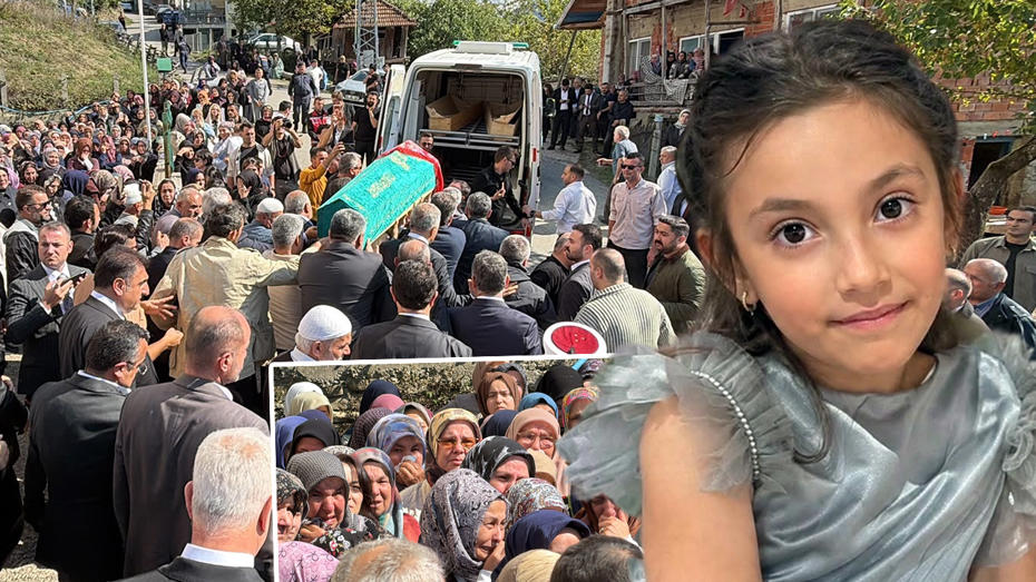 Başakşehir'deki trajik saldırıda hayatını kaybeden Eslem Sare'ye veda anları