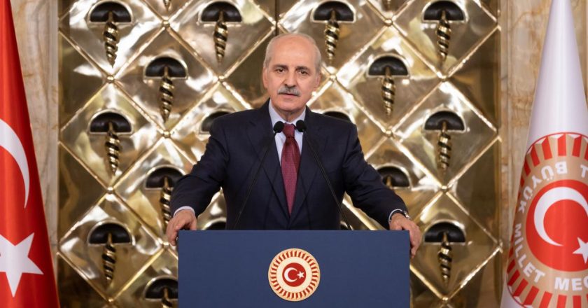 Kurtulmuş, Filistin Devleti'ni tanıyacaklarını açıklayan İrlanda, İspanya ve Norveç hükümetlerini tebrik etti.