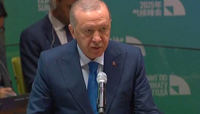 Cumhurbaşkanı Erdoğan, BM İklim Zirvesi’nde konuşma yaptı: “Kilit sektörlerimizi dönüştürmeye devam edeceğiz”