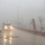 Besni’de Görüş Mesafesi Düşüren Yoğun Sis!